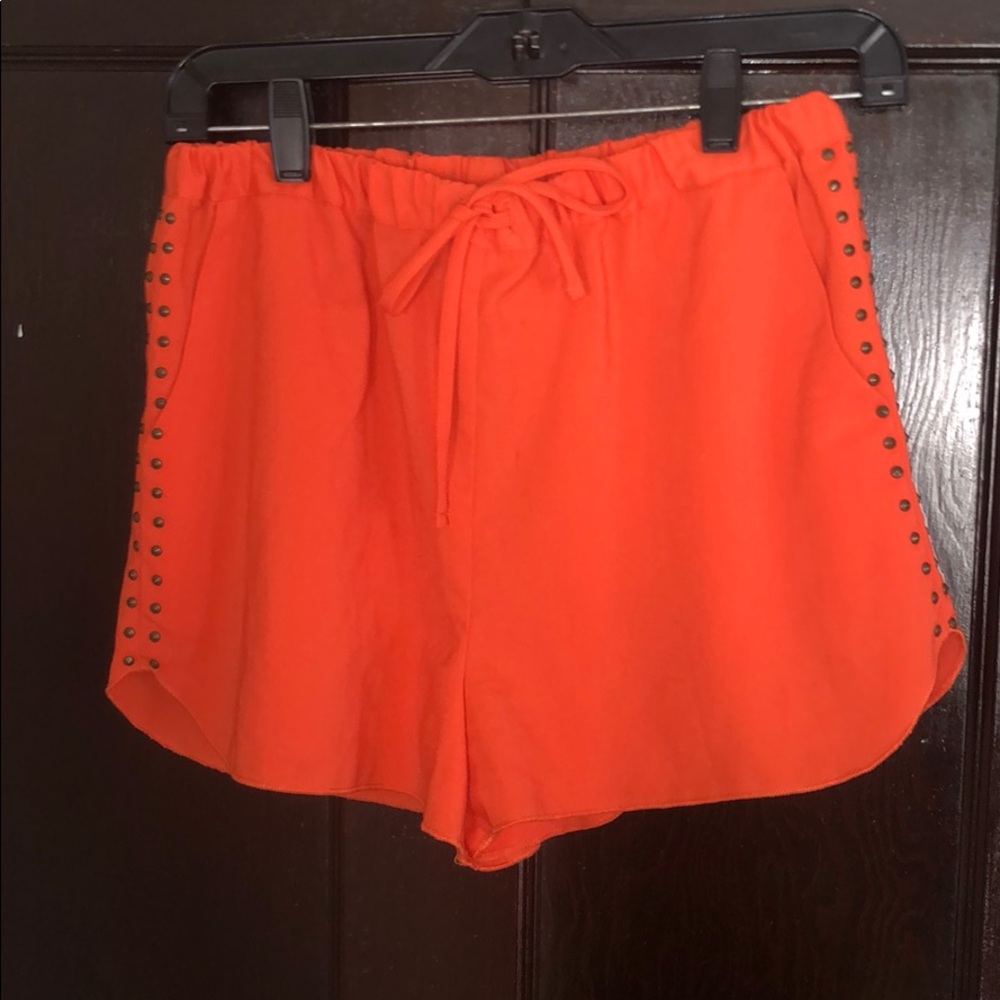Orange shorts, Lovers + friends, size Small